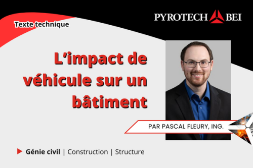 L'impact d'un véhicule sur un bâtiment