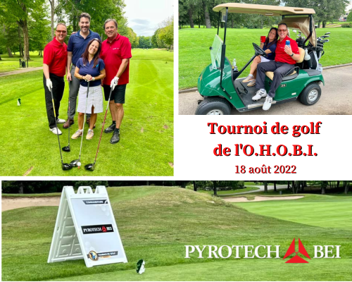 Tournoi de golf de l'O.H.O.B.I.