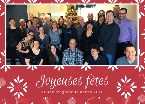 Joyeuses fêtes et bonne année 2020