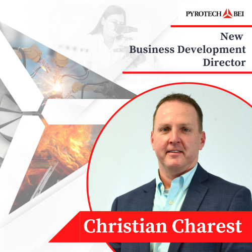 Christian Charest as the new Business Development Director