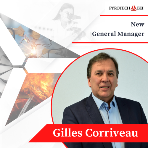 Gilles Corriveau as the new General manager